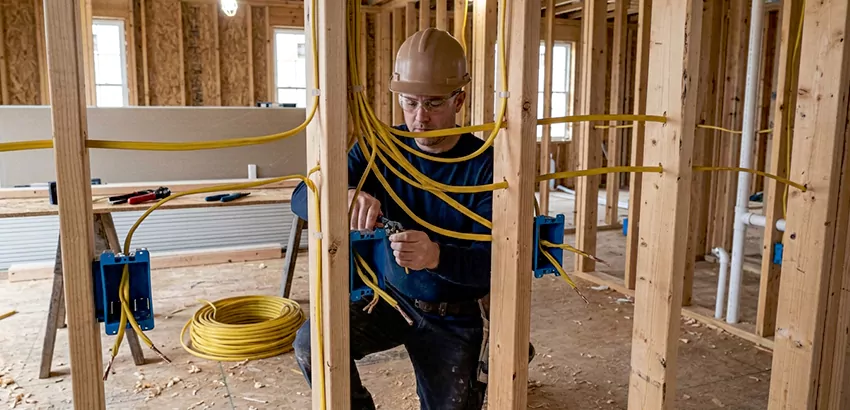 New Construction Wiring In Ames