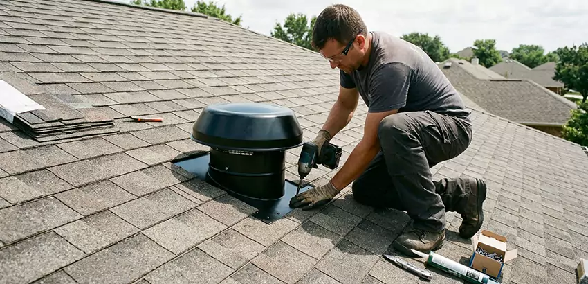 Roof Vent Fan Installation in Ames