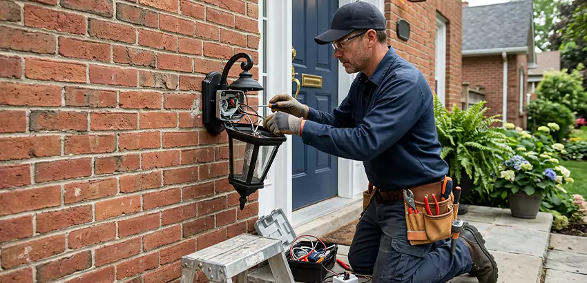 Outdoor Fixture Repair in Ames