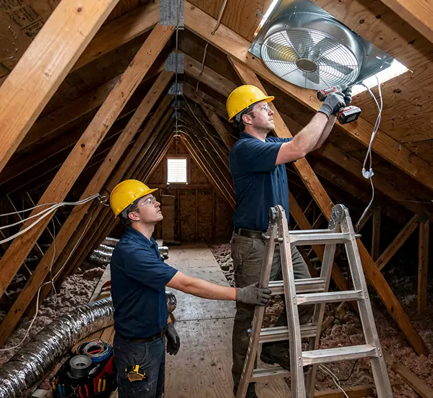 Professional Attic Fan Installation: Your Local Ventilation Team in Ames, IA